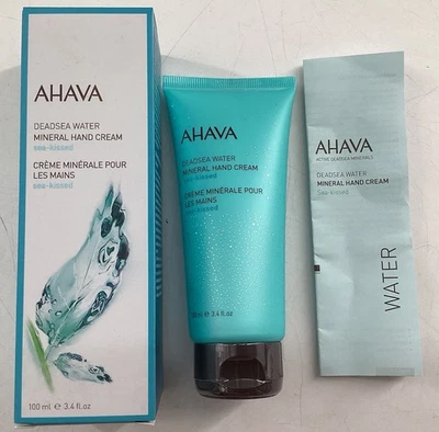 Crema de manos mineral Ahava Sea Kissed 3,4 oz.                 E2C-c Foto 1 de 4