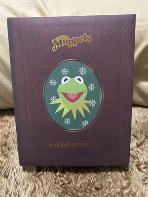 Juego de adornos de libro de cuentos de los Muppets de Disney. NUEVO VINTAGE Foto 1 de 3