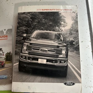 2018 Ford Super Duty Owners Manual Reference Guide Books Set With Case USED OEM - Bild 1 von 3