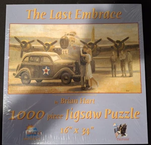 The Last Embrace - 1000pc Jigsaw Puzzle (16" x 34" SunsOut) New - Picture 1 of 2
