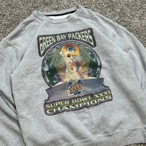 Sudadera De Colección Años 90 Starter Green Bay Packers Super Bowl Champions Para Hombre L EE. UU. - Imagen 1 de 6