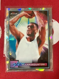 Allan Houston 2021 Topps Finest ATOMIC Refractor #138/299 #15 New York Knicks - Picture 1 of 3