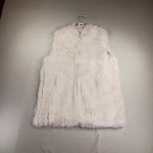 Donna Salyers' Fabulous Furs Faux Fur Vest Gr. 2X Mob Wife Old Money Luxury Glam - Bild 1 von 12