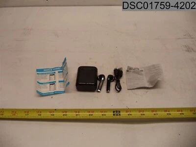 Sentry Wireless Earbuds, BT979, 080068549796, Black - Image 1 of 4