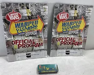 VANS Warped Tour 25 years Journeys AP Altpress 2019 official program + Tin - Picture 1 of 17