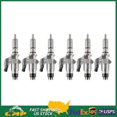 8X Fuel Injectors 0445120008 0986435502 for Duramax 6.6L LB7 2500 3500 2001-04 - Image 1 of 4