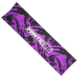 Fantic26 Stunt-Scooter Trick Roller Griptape 58,5cm x 15,5cm Swirl Schwarz/Lila - Bild 1 von 5