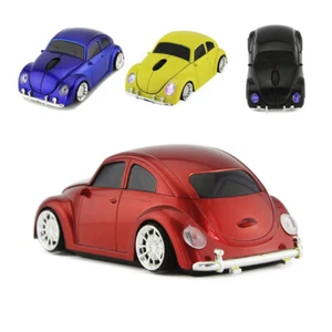 2.4G Red classic fans club VW beetle car wireless mouse Mice for pc Xmas gift - Picture 1 of 31