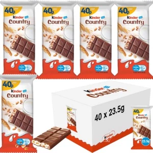 Kinder Country milk chocolate bar delicious milky filling Bar 23.5g - Picture 1 of 3