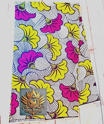 High Quality African Wax Print ! 6 YARDS _Fast Shipping - Image 1 of 4