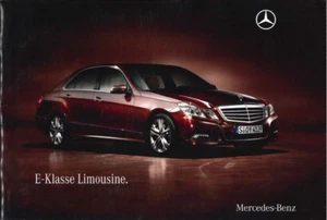 Mercedes-Benz E-Klasse Limousine Brochure ( Deutsch/ German) 20 colour pages - Picture 1 of 6