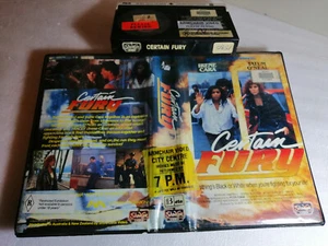 CERTAIN FURY (1985) - RARE Show Case Collectible Betamax 1st Issue - CRIME DRAMA - Picture 1 of 1