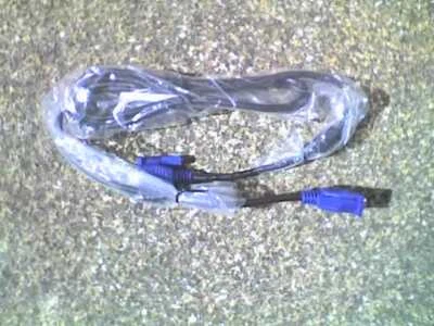 089G 725LAA 2A M-M 1.5m SVGA/VGA Monitor Black Cable/Lead Male to Male - UNUSED - Image 1 of 3