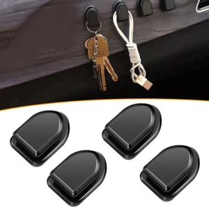 4x Auto Innenraum Haken Organizer Aufhänger Sonnenbrille Halter Clip Zubehör schwarz - Bild 1 von 12