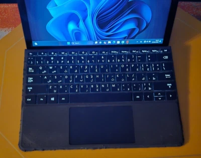 Microsoft Surface Go Signature Type Cover, English and Arabic Keyboard - Image 1 of 4