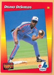 DELINO DeSHIELDS MONTREAL EXPOS #209 - DONRUSS TRIPLE PLAY NM-MT 1992 - Picture 1 of 2