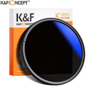 Variable ND Camera Lens Filter - Adjustable Neutral Density Slim Fader Filter