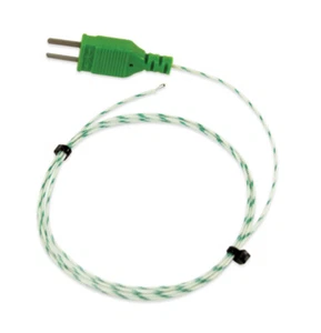 SE001 K type thermocouple probe: Glass fibre, 1m - Picture 1 of 1