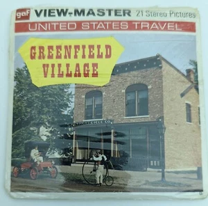 View Master GAF US Travel Greenfield Village Henry Ford Museum Michigan Completo - Imagen 1 de 5