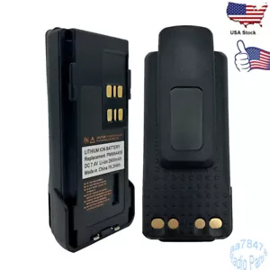 Batteria agli ioni di litio 2600 mAh per radio XPR3300 XPR3300e XPR3500 XPR3500e XPR7550 - Foto 1 di 5