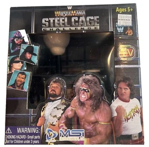 WWE Wrestlemania Steel Cage Challenge Plug & Play TV Game 25th Anniversary Gift - Picture 1 of 10
