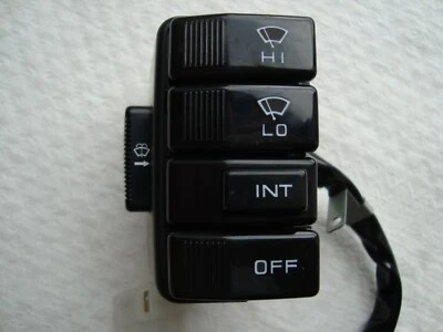 Interruptor limpiaparabrisas y lavadora Subaru Justy original genuino totalmente nuevo (modelos 1987 y 88) Foto 1 de 4