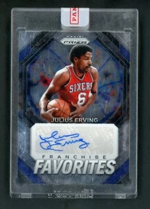 2023-24 JULIUS ERVING AUTO PANINI PRIZM FRANCHISE FAVORITES AUTOGRAPHS - Picture 1 of 2