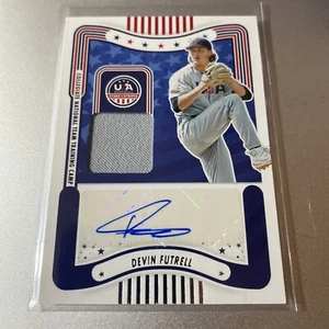 2024 Panini Stars & Stripes Devin Futrell GAME-USED AUTO PATCH #SM-DF (C1) - Picture 1 of 2