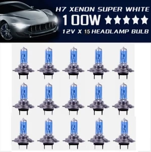 H7 Bulb Xenon Optical Lamp Super White 100Watt 12 Volt 6000K SuperSt C8P9 - Picture 1 of 8