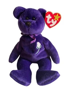 Ty Beanie Baby - PRINCESS Diana Bear 1997 RARE & RETIRED - MINT with MINT TAGS - Picture 1 of 3