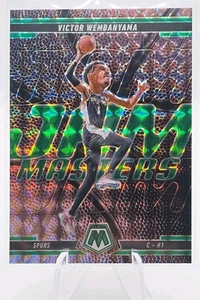 2024-25 Panini Mosaic - Jam Masters Victor Wembanyama #4 Green Mosaic Prizm - Bild 1 von 2