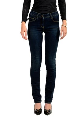 Scuderia Ferrari Women's Dark Blue Wash Skinny Jeans US 2 IT 38 - Image 1 of 4