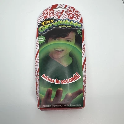 Tiny Glo Wubble Bubble Ball Inflates In Seconds Glow green (B2) - Image 1 of 2