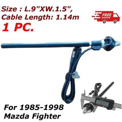 9-дюймовое черное крыло антенны для Mazda Fighter B2000 B2200 B2600 Bravo 1985-1998 годов выпуска - Изображение 1 из 4