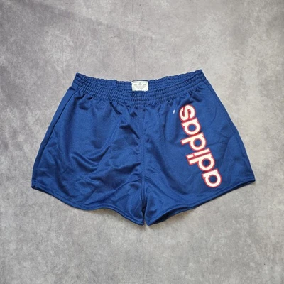 Pantalones Cortos para Correr Adidas Originales EE. UU. Para Hombres Pequeños Spellout Sprinter Años 80 De Colección Foto 1 de 4