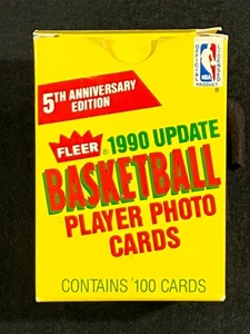 1990-91 Fleer Update Basketball Factory Set (100) Payton RC - Picture 1 of 4