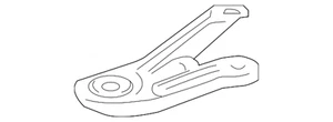 Genuine Mitsubishi Stay MR961898 - Picture 1 of 2