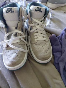 Air Jordan 1 Zoom 2 High Summit White/Bicoastal Gr. 9 - Bild 1 von 5