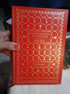 Masterpieces of Mystery Ellery Queen Red and Gold cover hardcover The Seventies - Picture 1 of 11