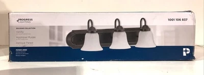 Progress Lighting Solvang 24 in. 3-Light Antique Bronze Vanity Light New - Image 1 of 3