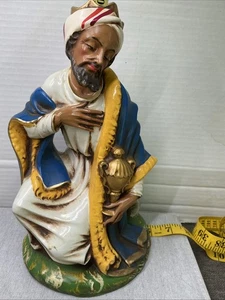 Fontanini Balthazar Wise Men King 12” Scale Nativity 9”Figure Italy Hand Painted - Picture 1 of 12