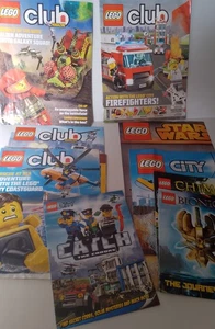 LEGO CLUB Magazines Assorted Booklets Posters Star Wars Lego City Chima Bionicle - Picture 1 of 13