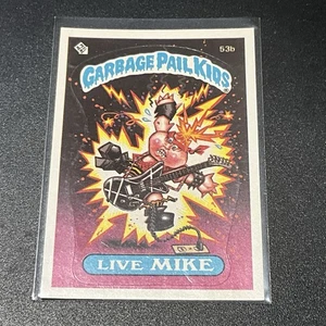 1985 Series 2 GPK Garbage Pail Kids OS2 53b LIVE MIKE Free SH - Bild 1 von 2