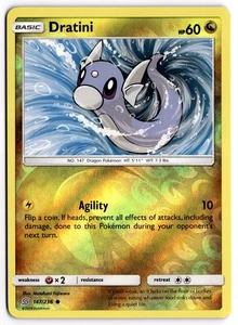 Pokemon TCG Dratini 147/236 SM - Unified Minds Common Reverse Holo - Picture 1 of 1