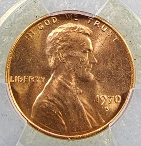 1970-D 1c MS63RD Closed AM 56083310 - Picture 1 of 5