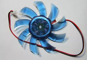 ATI nVidia Sapphire Video Card 75mm fan 39mm to 42mm Flex Mounting Hole Distance - Picture 1 of 1