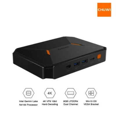 CHUWI Herobox MINIPC - 8 GB RAM - 256 GB SSD - W10PRO - NUEVO - Imagen 1 de 4