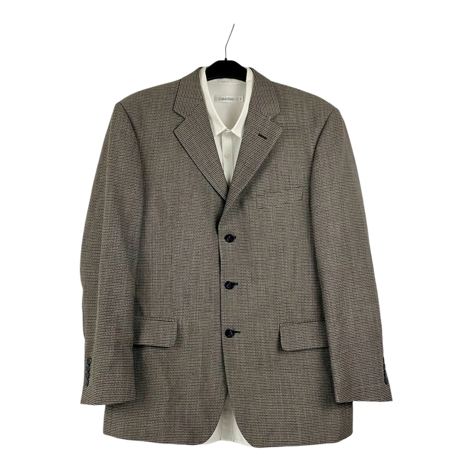 Pronto Uomo Blazer Men's 40 SH Black 100% Wool Italy Bozzalla & Lesna - Image 1 of 4