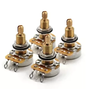 4x TAOT Custom CTS 525K Pot 3/4” Long Split Shaft Audio Taper 10% Tolerance - Picture 1 of 2