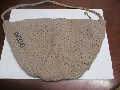 BOLSO DE HOMBRO FAY SWAFFORD SLING CARGO BOLSO TELA TOSTADA CON PUNTOS MULTICOLORES  Foto 1 de 4